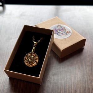 Leo Zodiac Pendant Necklace