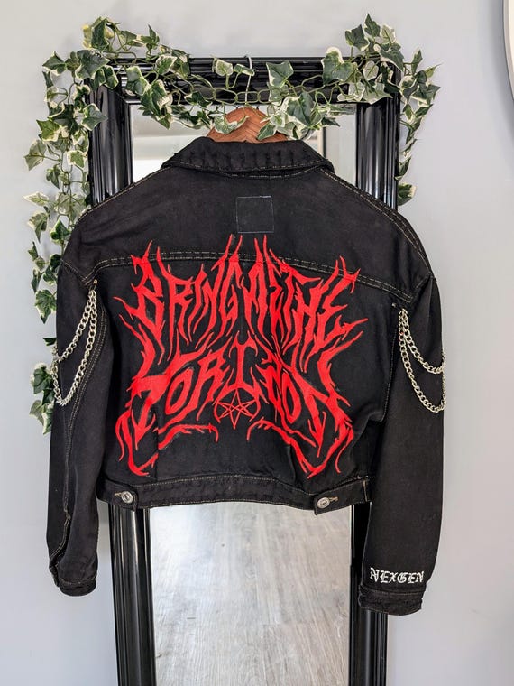 BMTH Nexgen Made to Order Denim Jacket, Bring Me the Horizon