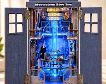 Book Nook Doctor Who - TARDIS-Diorama Kit DIY  - Europe - Miniverse Studio