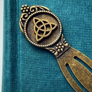 Celtic Bookmark Book Gifts Metal Bookmark Book Lover Gift Celtic Knot