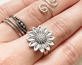 Pandora sunflower ring outlet