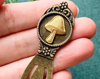 Mushroom Bookmark Book Lover Gift Book Gifts for Her