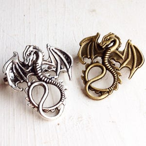Dragon Brooch Renaissance Fair Pin Ren Faire Costume Dragon Jewelry