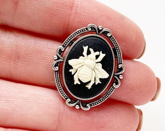 Bee Brooch Cameo Jewelry Bee Pin