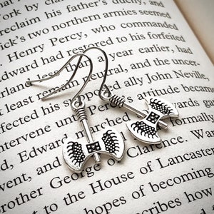 Viking Earrings Battle Axe Earrings Silver Viking Jewelry for Women image 3