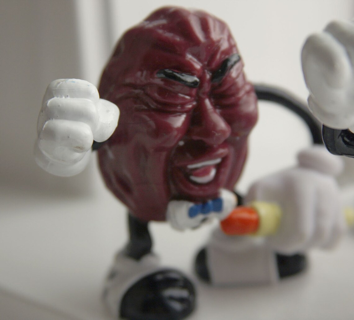 California Raisins Figurines set of four Etsy