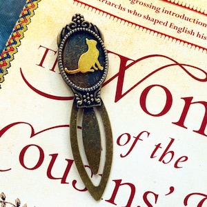 Cat Bookmark Gift for Book and Cat Lovers