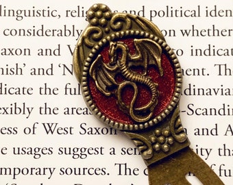 Dragon Bookmark Book Gifts Metal Bookmark Fantasy Novel Book Lover