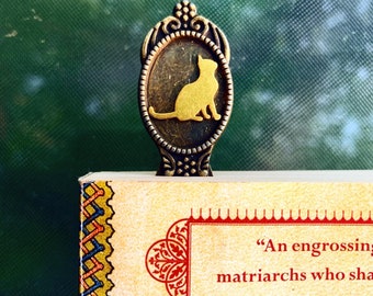 Cat Bookmark Book Lovers Gift