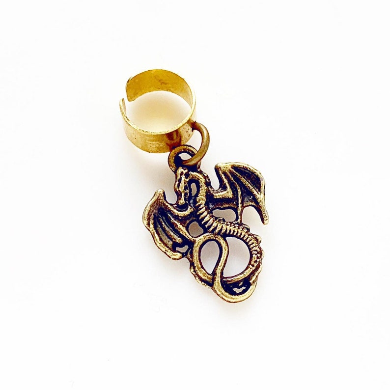 Dragon Ear Cuff Non Pierced No Piercing Dragon Earring Etsy