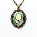 Mermaid Cameo Necklace Cameo Jewelry Mermaid Gifts
