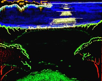 Night by the Bay
