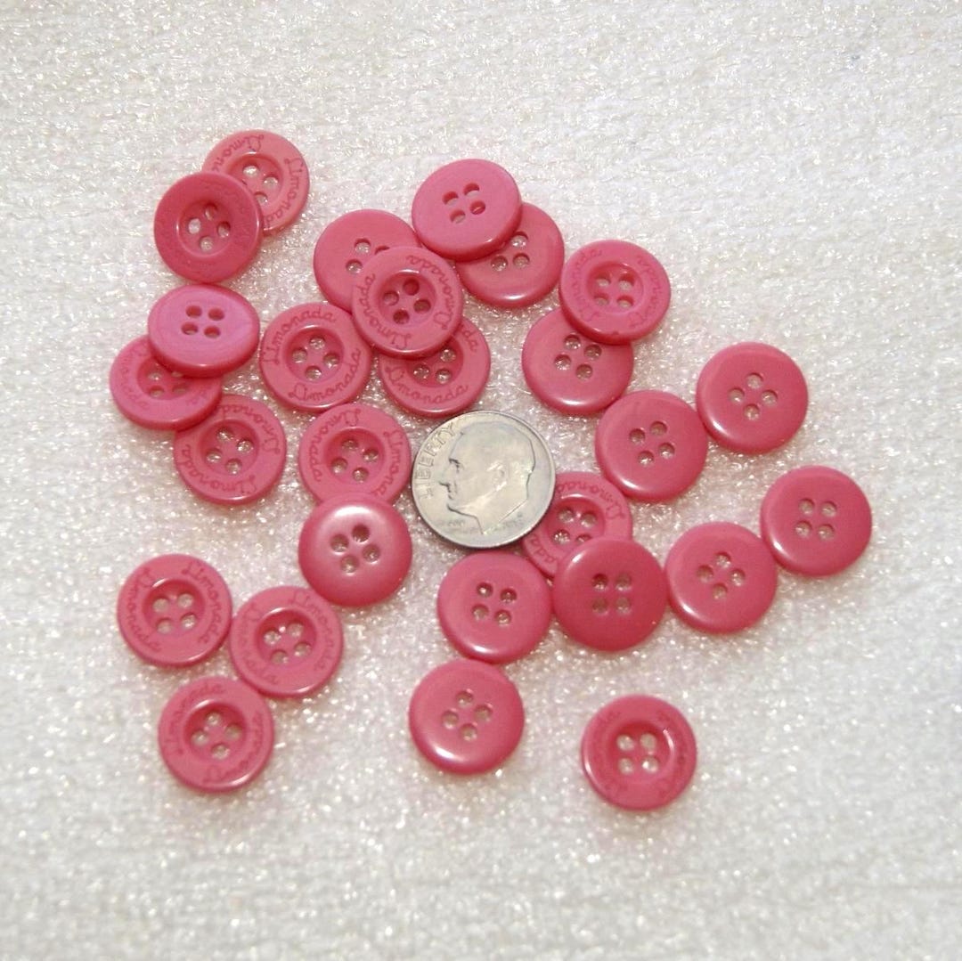 27 Pink Buttons, 9/16