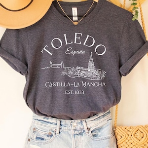 Toledo Tee, Toledo Shirt, Toledo Spain Shirt, Toledo family trip TShirt, Espana vacation Tshirt, Spain Shirt