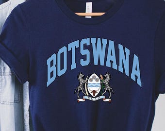 Camiseta de Botswana, camiseta de Botswana, camisa de la herencia de Botswana, idea de regalo de Botswana, regalo para Motswana, camiseta de la herencia africana, africana