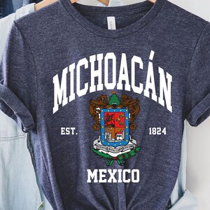 Michoacan Tee, Michoacan Mexico Shirt, Gifts, Michoacan Tshirt, Michoacan Crew Neck,Michoacan Tee, Mexico gifts