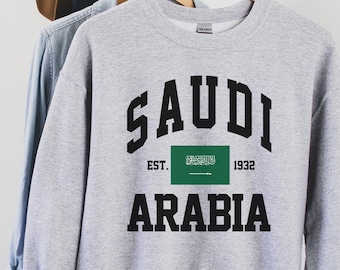 サウジアラビア スウェットシャツ、サウジアラビア ジャージ、サウジアラビア Tシャツ、サウジアラビア ギフト、サウジアラビア シャツ