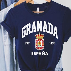 Granada Tee, Granada, Spanje, stad Granada Espana, Granada-fans, Granada-reis, vakantie Granada Espana, reis naar Spanje