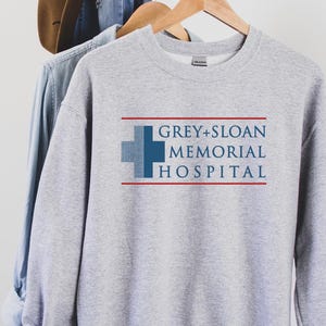 Grey Sloan Memorial Hospital T-Shirt, Grey&#39;s Anatomy T-Shirt, Meredith Grey, Derek Shepherd, Grey Anatomy Shirt