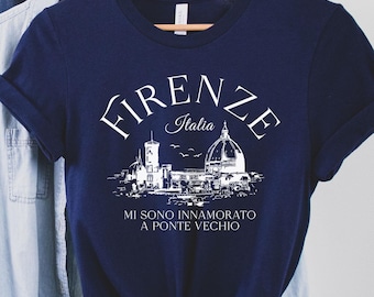 Firenze Tee, Florence T-Shirt, Firenze Italia T-shirt, Firenze shirt, Italy, Florence style, Tuscany Italy, Toscana Italia, Uffizi