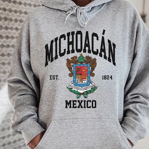 Michoacan Hoodie, Michoacan Mexico Shirt, Gifts, Michoacan Tshirt, Michoacan Crew Neck,Michoacan Tee, Mexico gifts
