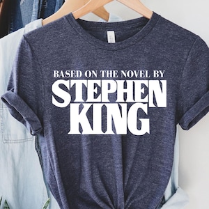 スティーブン・キングTシャツ、スティーブン・キング原作の小説シャツ、スティーブン・キング、レトロファッション、Tumblrシャツ、ホラーシャツ