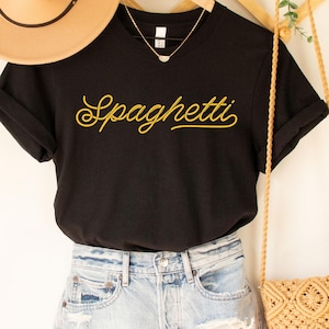 Spaghetti Tee, Pasta Gifts, Spaghetti Tee, Foodie Gift, Funny Shirt, Food T-shirt, Food Shirt, Noodles Shirt, Gift for Pasta lover