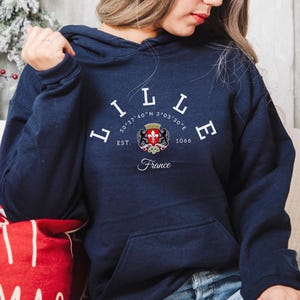 Lille Hoodie, Lille France Shirt, France Souvenir, Lille gift, Lille fan, Travel To France Shirt, Gift For Lille Lover, Lille game