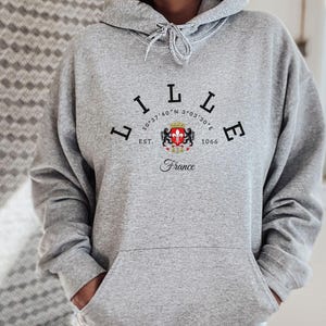 Lille Hoodie, Lille France Shirt, France Souvenir, Lille gift, Lille fan, Travel To France Shirt, Gift For Lille Lover, Lille game