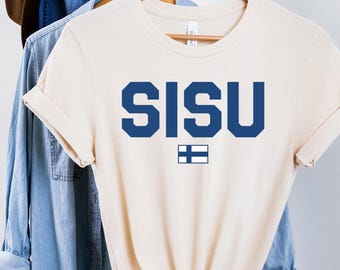 Sisu Tシャツ、Sisu Tシャツ、フィンランドシャツ、フィンランドTシャツ、フィンランドギフト、北欧Tシャツ、フィンランドギフト、フィンランドの友人、フィンランド