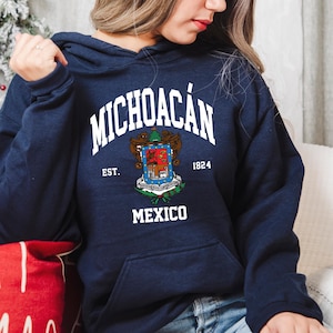 Michoacan Hoodie, Michoacan Mexico Shirt, Gifts, Michoacan Tshirt, Michoacan Crew Neck,Michoacan Tee, Mexico gifts