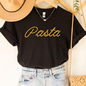 Pasta Tee, Pasta Shirt, Food Shirt, Italian Shirt, Pasta Lover Gift, Spaghetti Shirt, Italy Travel Gift, Travel Shirt, Italian