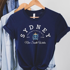Sydney Tee, Sydney tshirt, Sydney Australia, Sydney shirt, Australia shirt, Australia flags, Sydney Gift, Capital of Australia