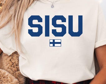Sisu comfort colors tee, Sisu Tee,Sisu T shirt, Finnish Shirt, Finland T shirt, Finnish Gift, Nordic T shirt, Finland gifts, Finland