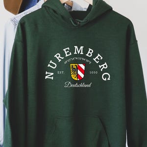 Nuremberg Hoodie, Nuremberg,Nuremberg Germany, Nuremberg gift, Nuremberg trip, Germany Nuremberg, Germany jersey