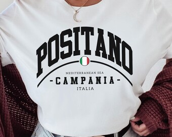 Positano Tee, Amalfi Coast Shirt,Amalfi Coast, Amalfi Coast Shirt, Italy Shirt, Positano,  Vacation Shirt, Travel Shirt