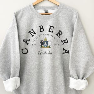 Canberra Sweatshirt, Canberra tshirt, Canberra Australia, Canberra shirt, Australia shirt, Australia flags, Canberra Gift, Capital