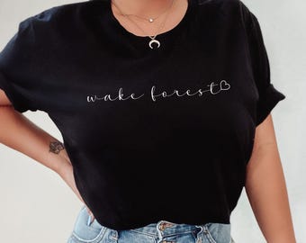 Wake Forest Love Sweatshirt - Wake Forest University Shirt - Wake Forest Shirt - Wake Forest Gift - Wake Forest Bachelorette
