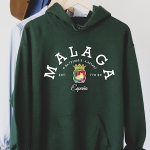 Malaga Hoodie, Malaga shirt, Malaga Spain, Malaga travel, Spain Shirt, Malaga Spain Shirt, Malaga family vacation, Trip to Spain