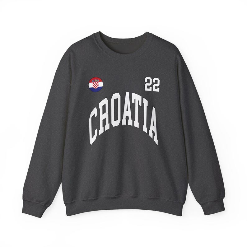 Felpa della Croazia, maglia della Croazia, regalo della Croazia, tifosi della Croazia, Coppa del mondo della Croazia, maglia della Coppa del mondo, tifosi della Coppa del mondo, maglia da calcio immagine 4