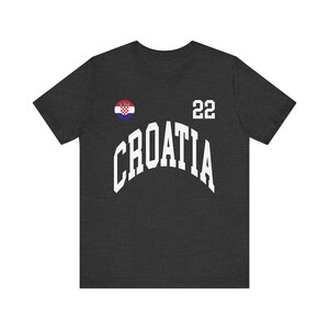 Croatia Tee, Croatia jersey, Croatia gift, Croatia fans, Croatia world cup, world cup jersey, world cup fans, football jersey image 3