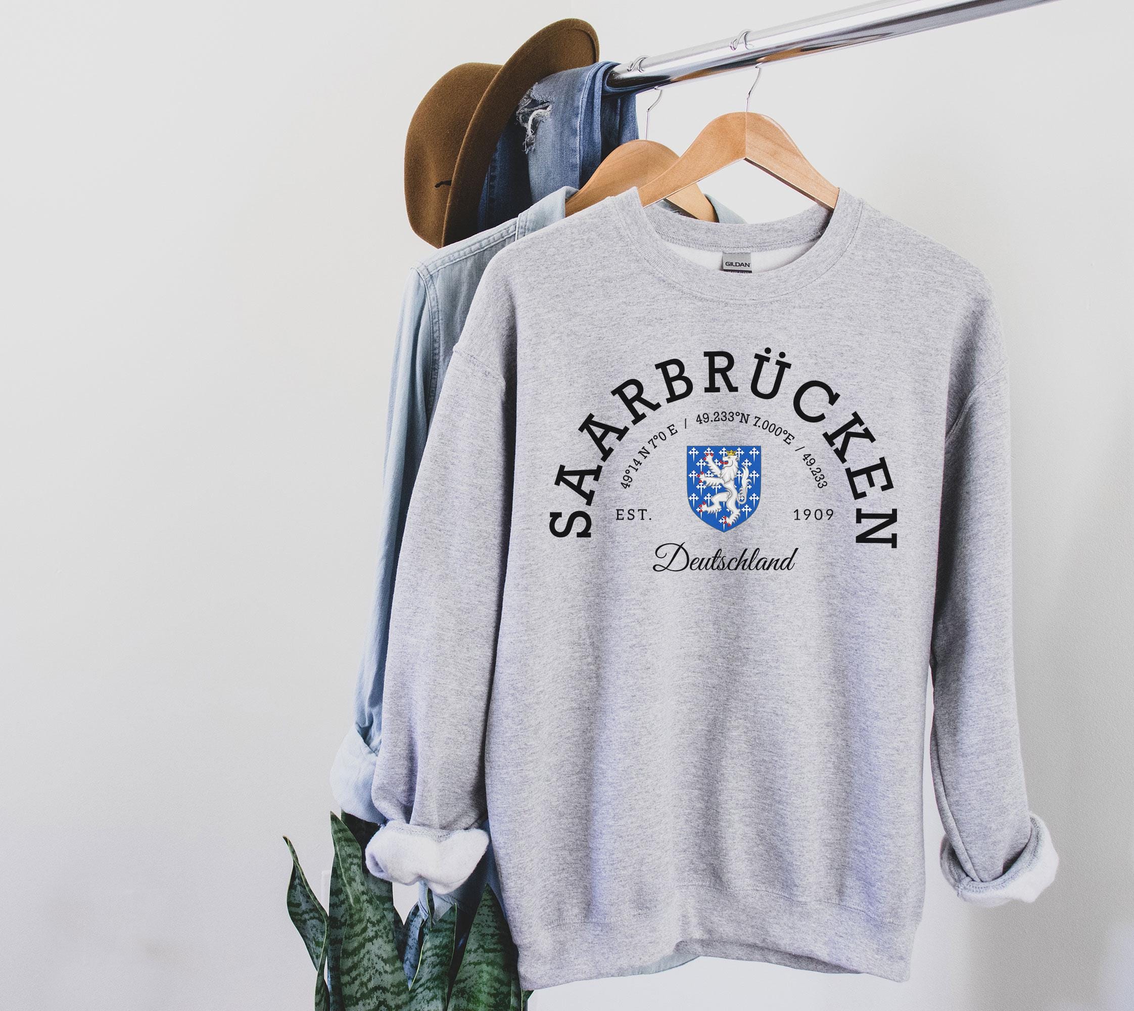 Saarbrucken Sweatshirt, Saarbucken Germany, Saarbucken Gift