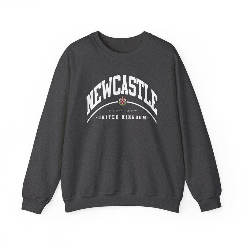 Newcastle Sweatshirt, Newcastle tshirt, Newcastle Sweatshirt, Newcastle upon Tyne, Vereinigtes Königreich Hemd, Newcastle Hemd Bild 6
