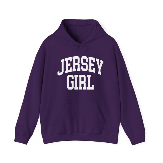 音良！ Plusd 手書きロゴ！Jersey Girl Jersey Girl Logo Hooded Sweatshirt – Jersey Girl Chocolate