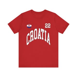 Croatia Tee, Croatia jersey, Croatia gift, Croatia fans, Croatia world cup, world cup jersey, world cup fans, football jersey image 6