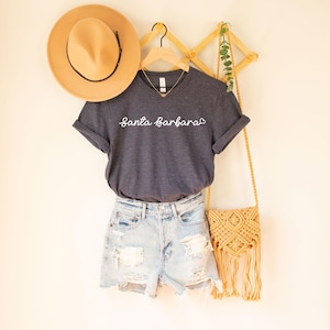 Santa Barbara Tee, Santa Barbara Shirt, California shirt, Santa Barbara gift, Santa Barbara, Group Matching Vacation Shirt
