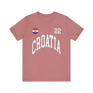 Croatia Tee, Croatia jersey, Croatia gift, Croatia fans, Croatia world cup, world cup jersey, world cup fans, football jersey image 2