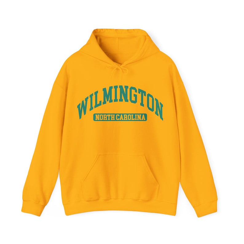 Hoodie Wilmington North Carolina, cadeau Wilmington, shirt Wilmington, North Carolina, cadeau North Carolina, North Carolina afbeelding 6