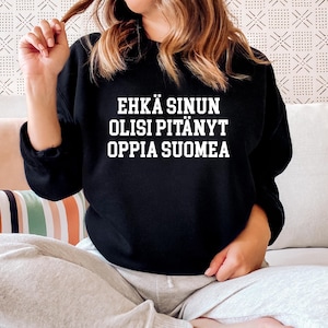 Finland sweatshirt, Finnish Shirt, Finland T shirt, Finnish Gift, Nordic T shirt, Finland gifts, Finland friend, Finnish
