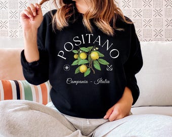 Positano Sweatshirt, Amalfiküste Shirt, Amalfiküste, Positano Reise, Positano Reise, Amalfiküste Shirt, Italien Shirt, Positano